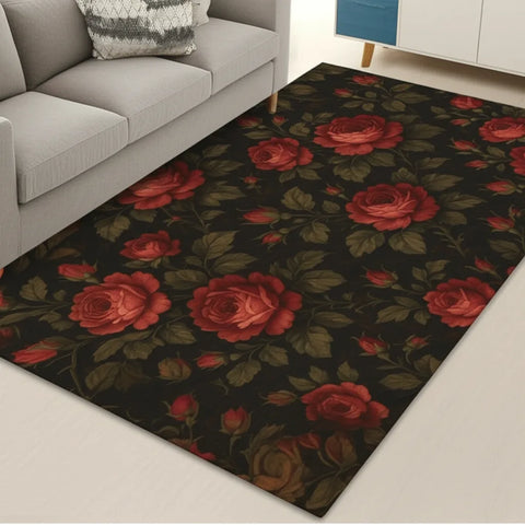 Vintage Floral Rug