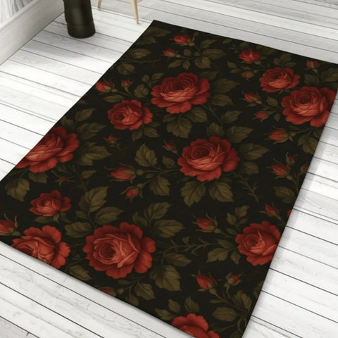 Vintage Floral Rug