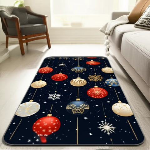 Holiday Ornament Rug