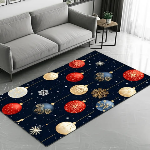 Holiday Ornament Rug