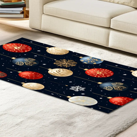 Holiday Ornament Rug