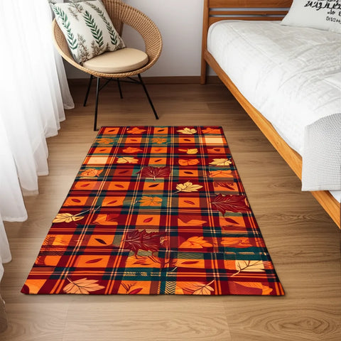 Fall Plaid Rug