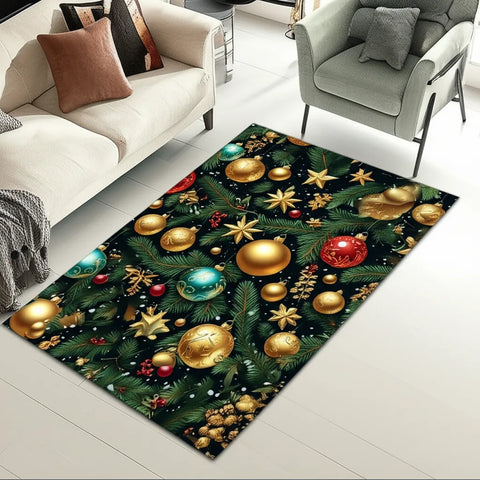 Holiday Ornament Rug