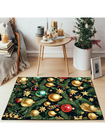 Holiday Ornament Rug