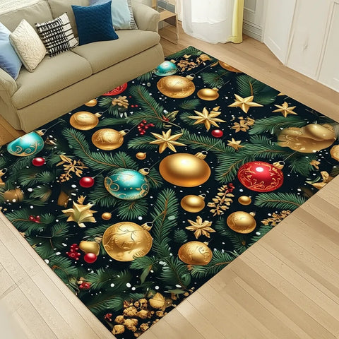 Holiday Ornament Rug