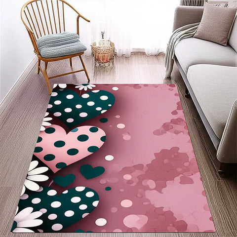 Sweetheart Polka Rug
