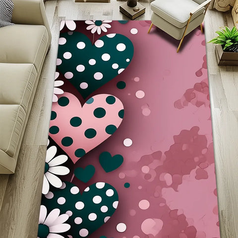 Sweetheart Polka Rug