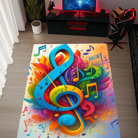 Musical Notes Rug
