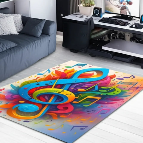 Musical Notes Rug