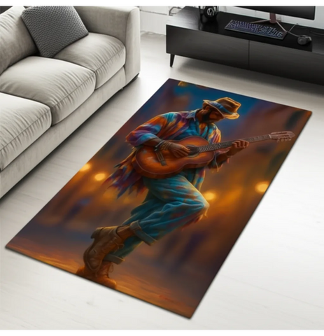 Guitar Man Rug