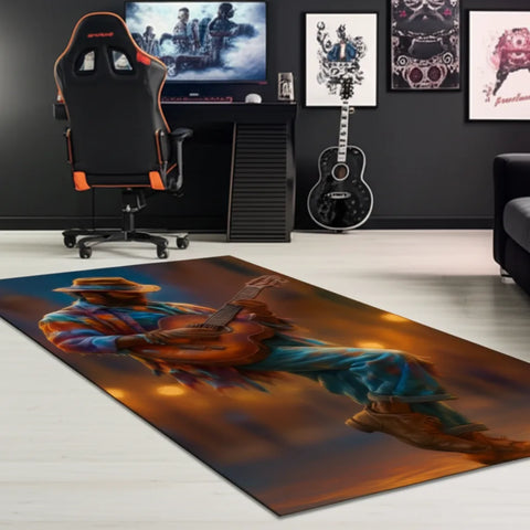 Guitar Man Rug