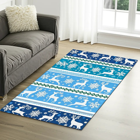 Winter Deer Rug