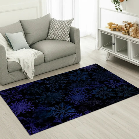 Winter Snowflake Rug