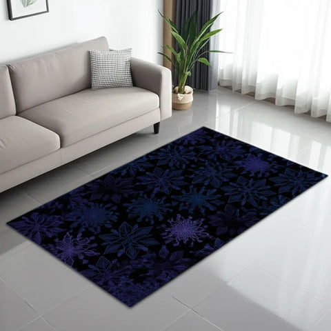 Winter Snowflake Rug