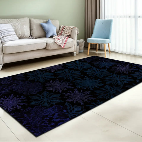 Winter Snowflake Rug
