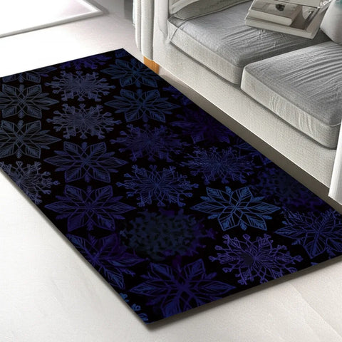 Winter Snowflake Rug