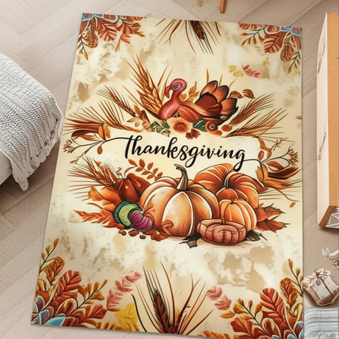 Autumn Harvest Thanksgiving Rug