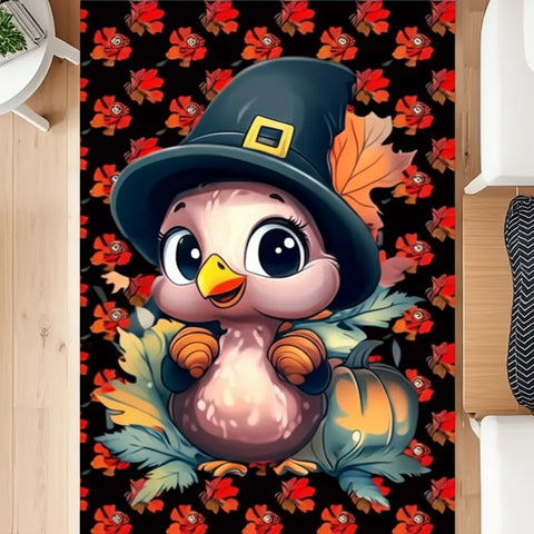 Fall Owl Rug
