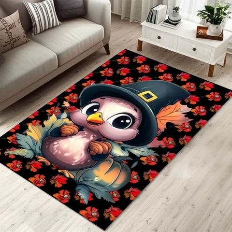 Fall Owl Rug