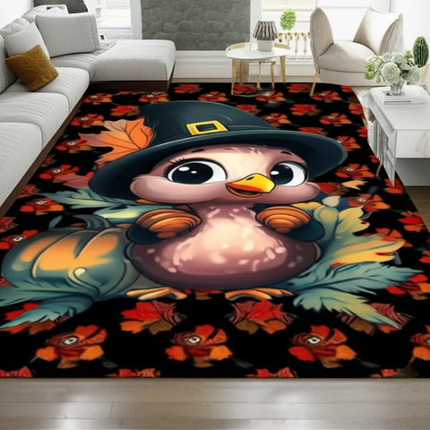 Fall Owl Rug
