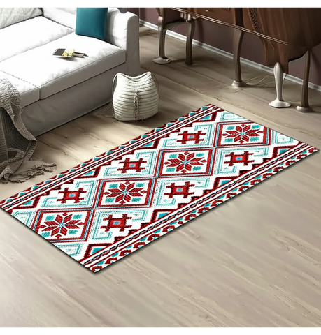 Ethnic Red Rug