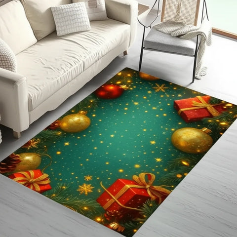 Christmas Ornament Rug