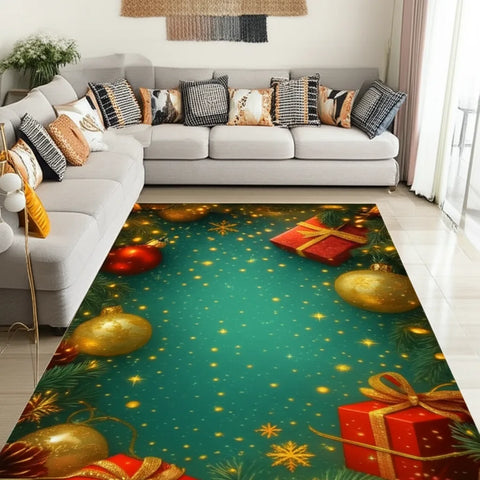 Christmas Ornament Rug