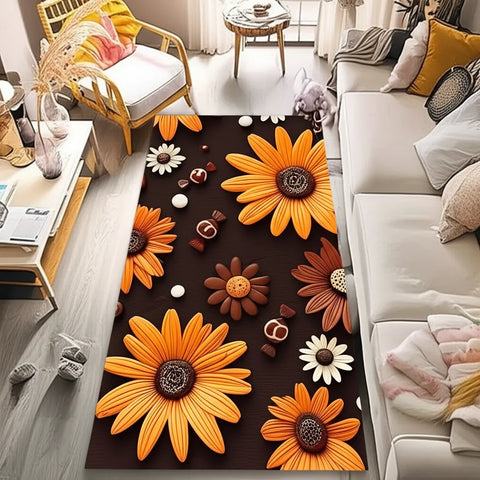 Autumn Flower Rug