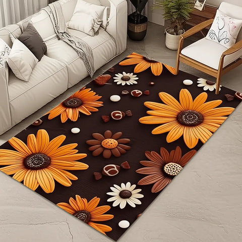 Autumn Flower Rug