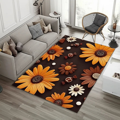Autumn Flower Rug