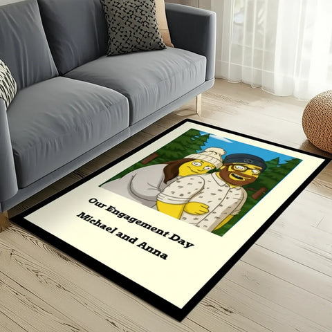 Custom Simpson Effect Rug