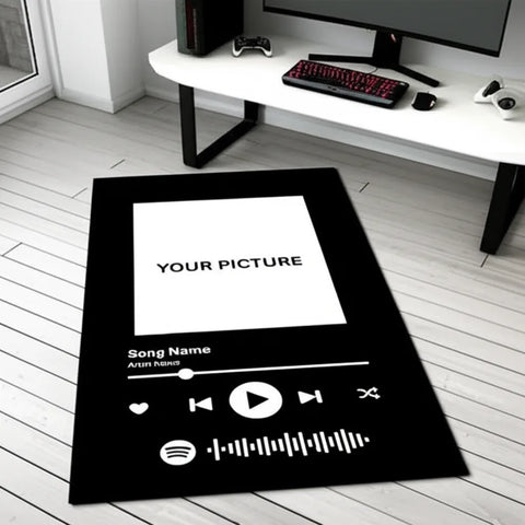 Personalized Song Rug