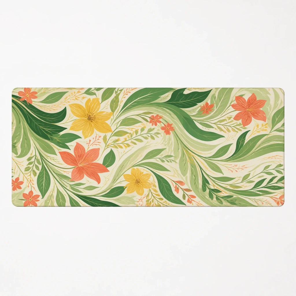 Botanical Flow Chloris deskmat mockup view 1