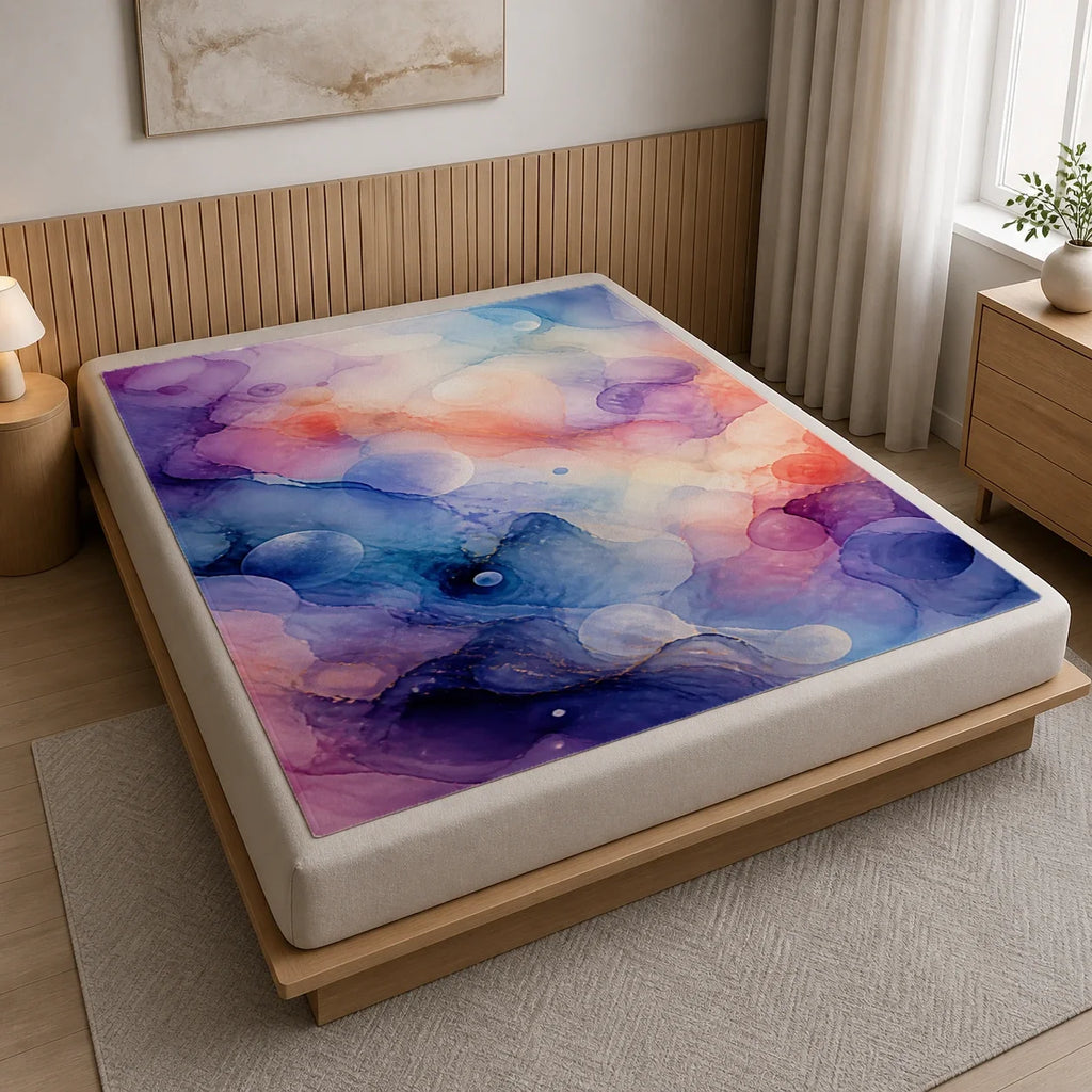 Dreamfield Aether fleece blanket mockup view 3