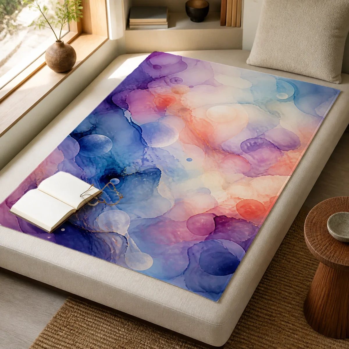 Dreamfield Aether fleece blanket mockup view 4
