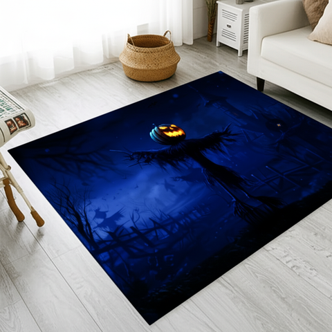Halloween Pumpkin Rug