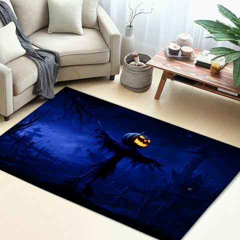Halloween Pumpkin Rug