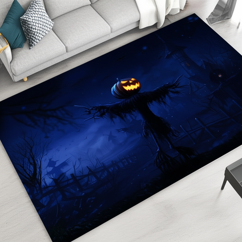 Halloween Pumpkin Rug
