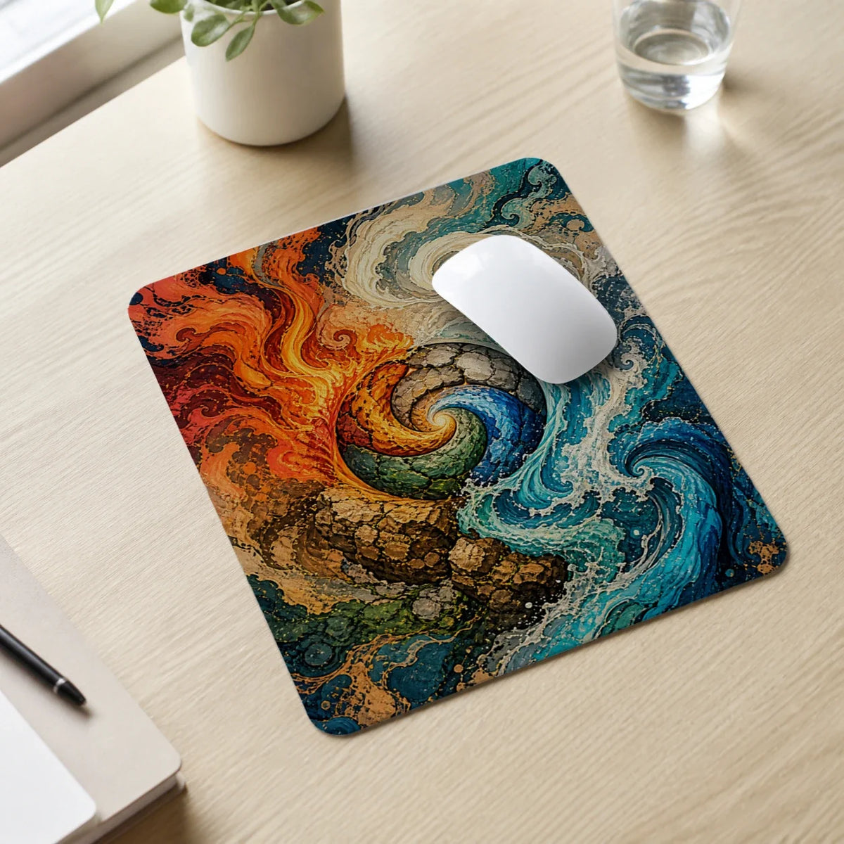 Element Core Elemental mousepad mockup view 4