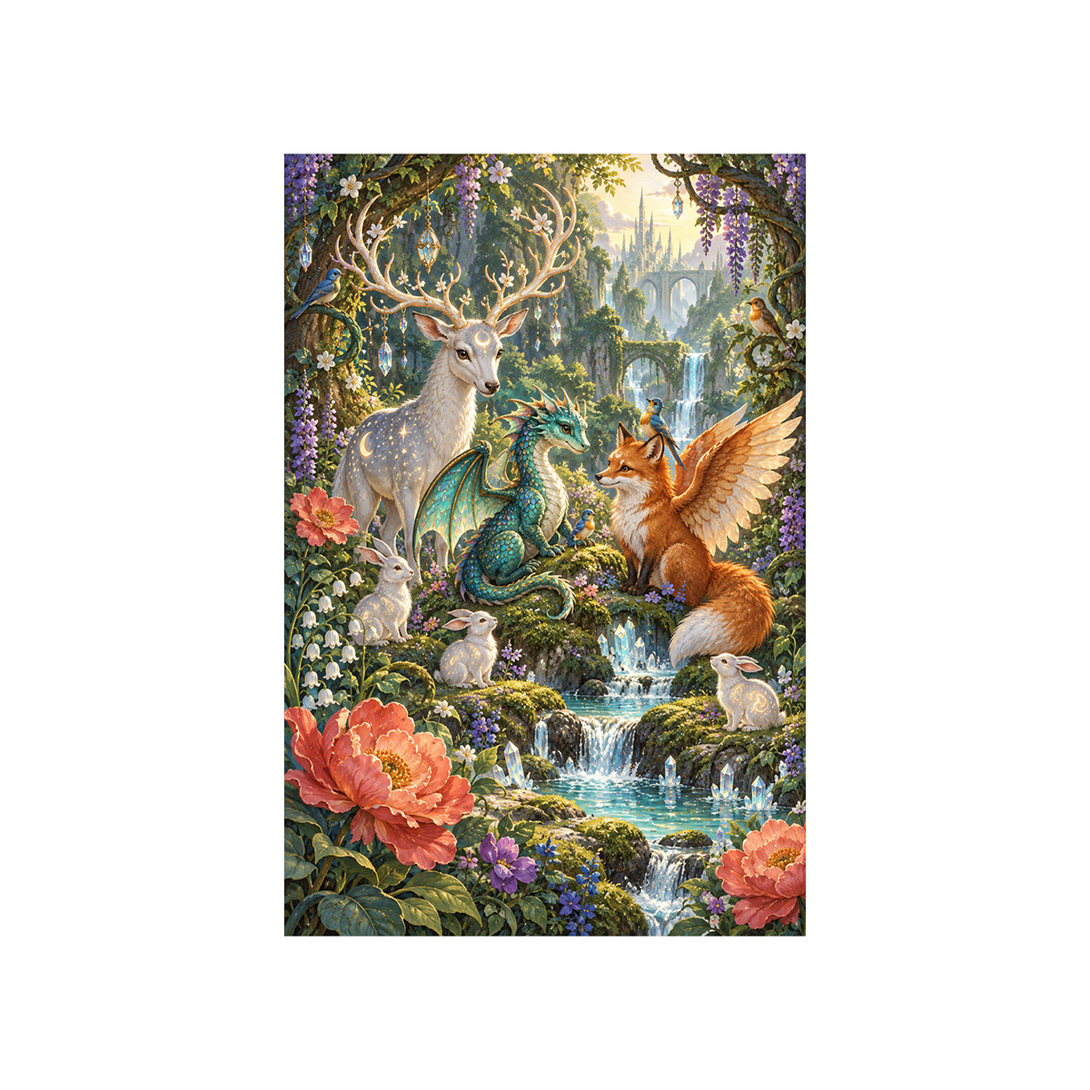 Enchanted Menagerie Eldoria Area Rug — product view 1