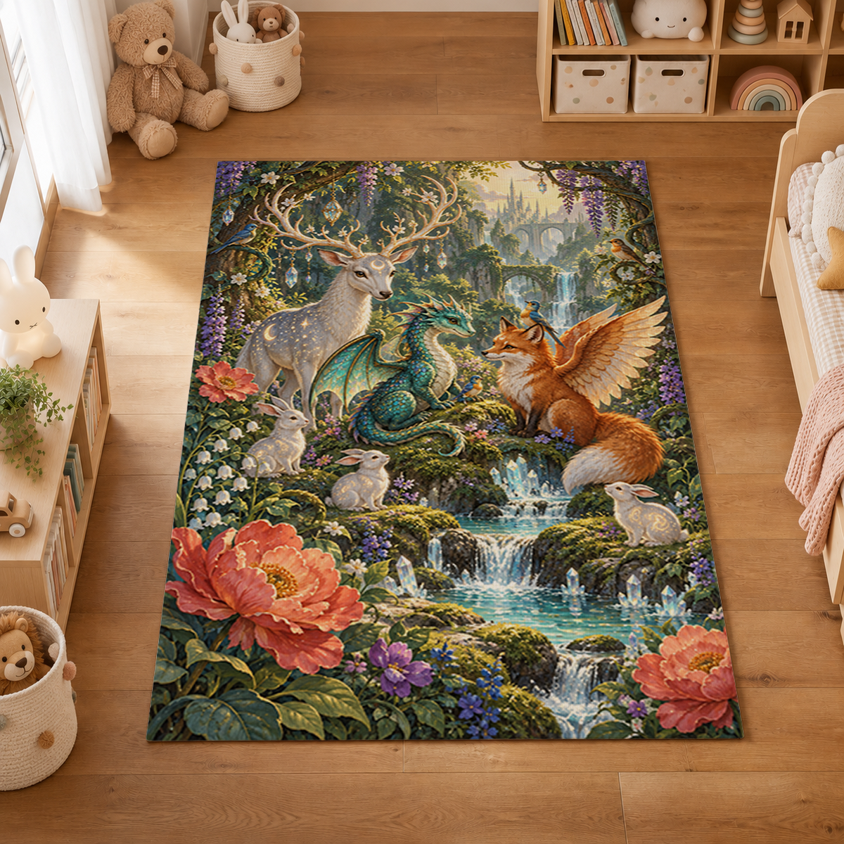 Enchanted Menagerie Eldoria Area Rug — product view 2
