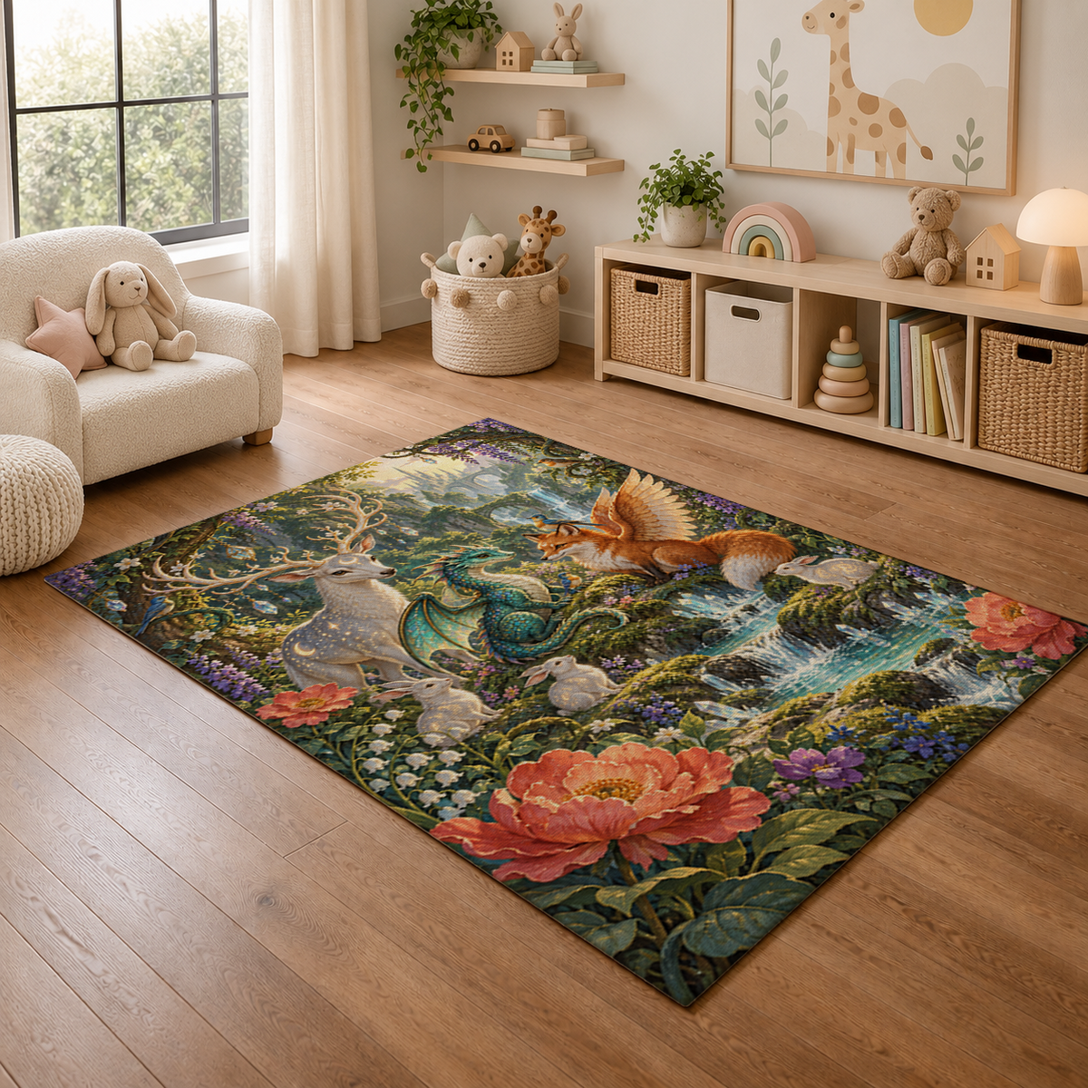 Enchanted Menagerie Eldoria Area Rug — product view 3