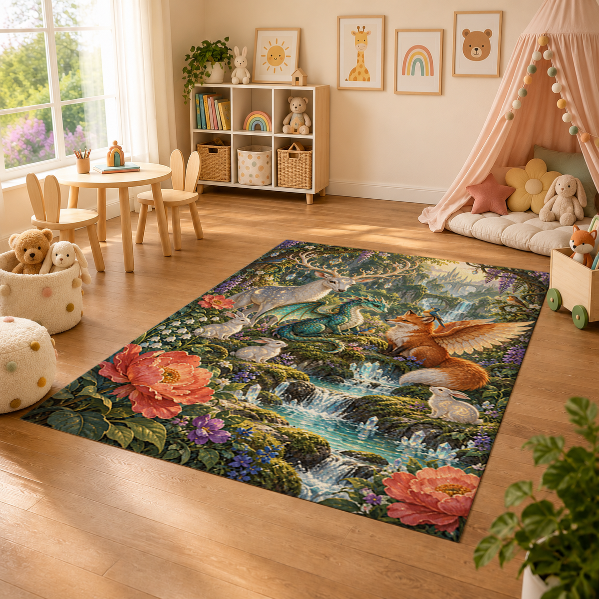 Enchanted Menagerie Eldoria Area Rug — product view 4