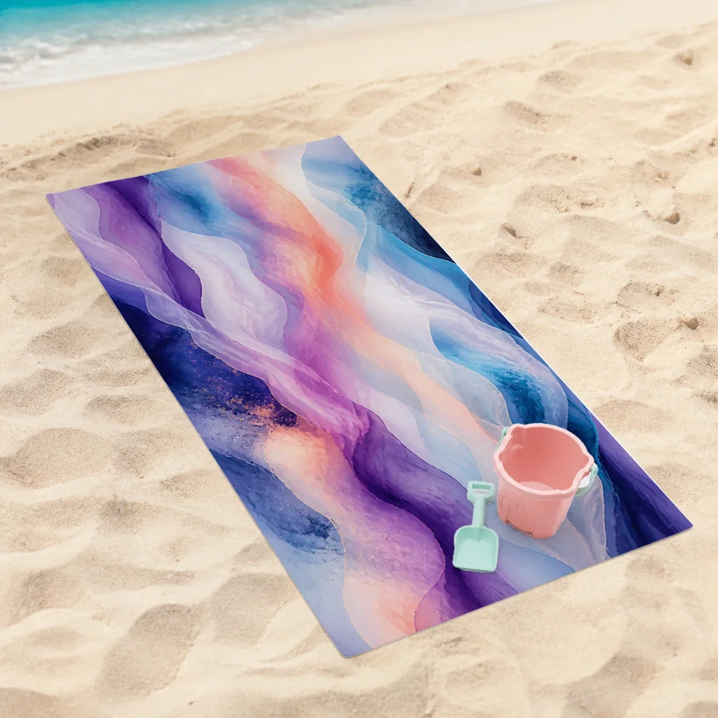 Ether Drift Aether beach towel mockup view 4