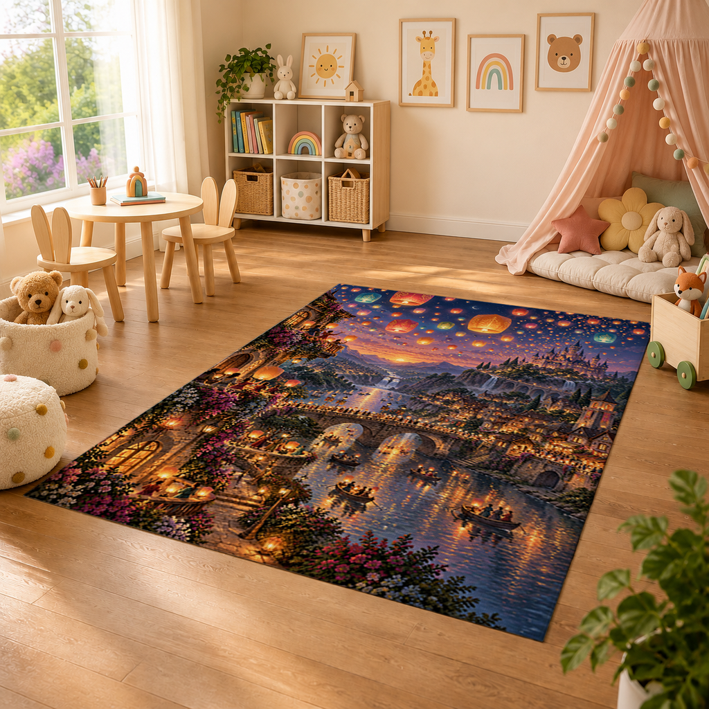 Festival of Flying Lanterns Eldoria Area Rug — product view 4