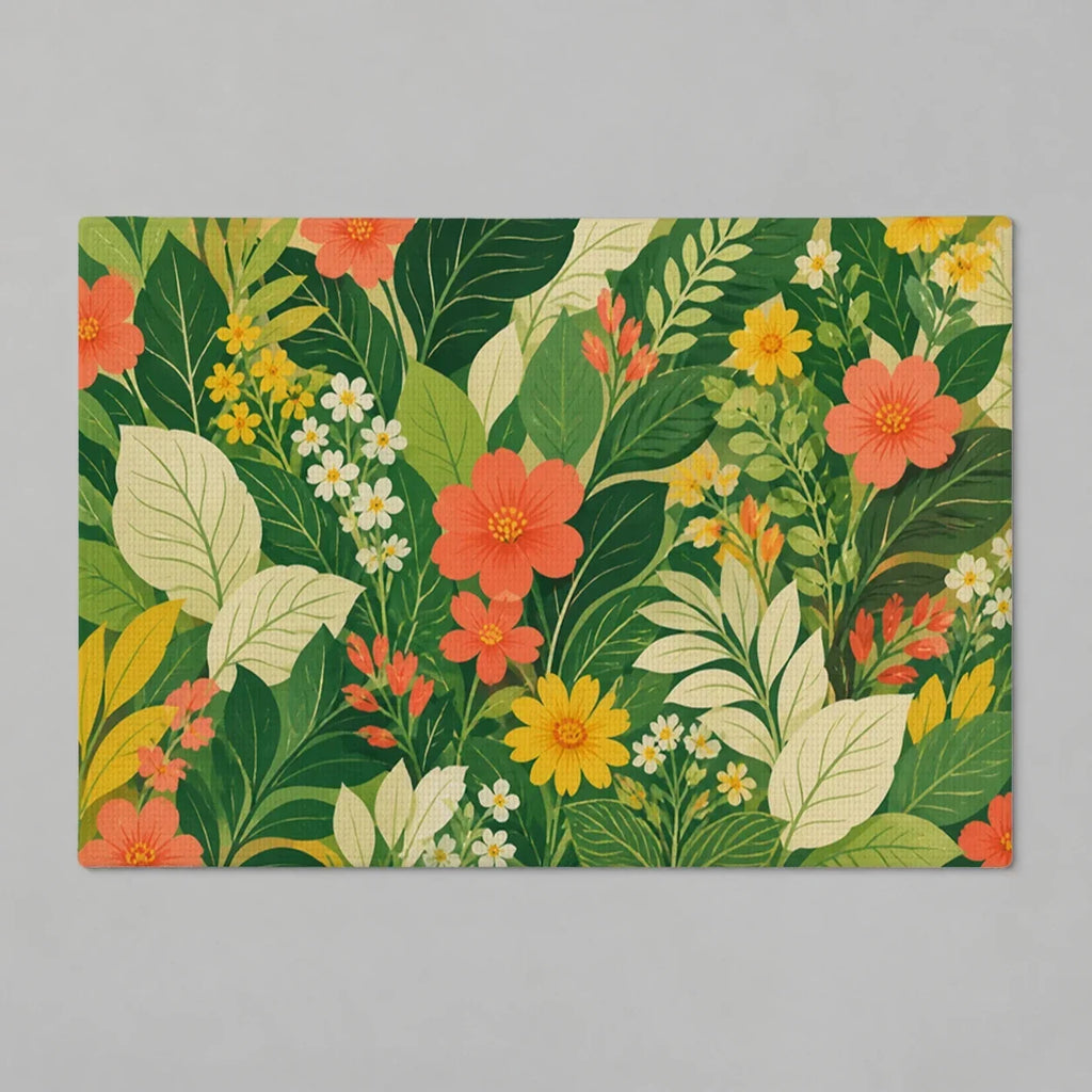 Garden Threshold Chloris doormat mockup view 1