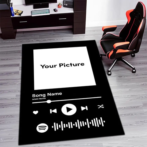 Personalized Song Rug