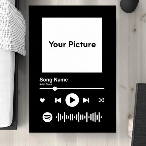 Personalized Song Rug