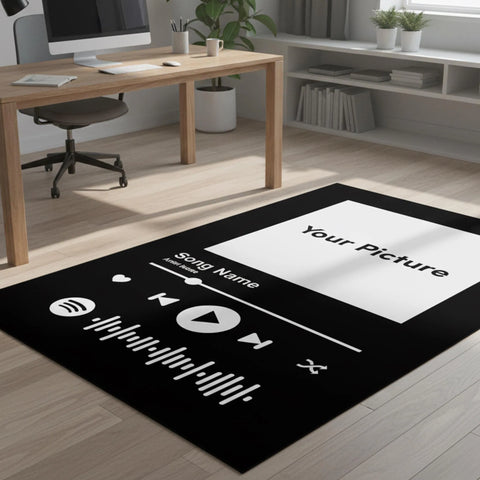 Personalized Song Rug