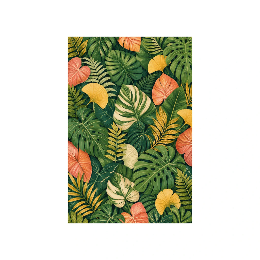 Botanical Canopy Green Botanical Area Rug — main product view